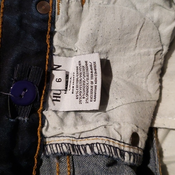 Hudson Denim Jeans Boys Toddler Adjustable Waist Size 6 - Picture 5 of 13